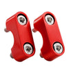 Honda CRF300L Rally Red Motorcycle Handlebar Clamp Covers (2021-2024)