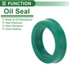Oil Seal / 18x26x6mm / TPU Rotary Shaft Seal Green 5 Pcs