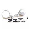 Fender LH Pair Chrome Door Flat Mirrors