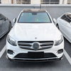 Mercedes Benz X253 C253 Gloss Black Front Splitter Lip (2016-2019)