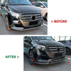 Benz V Class W447 Front Spoiler Lip Splitter (2024-2025)