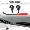 Honda CR-V 3 x Front Windshield Washer Nozzles (1999-2004)
