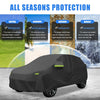 Toyota Yaris Cross Waterproof Full Car Cover with Zipper (2021–2023)