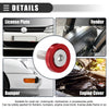 Motorcycle Red 6 x Universal Finishing Countersunk Washers Fasteners