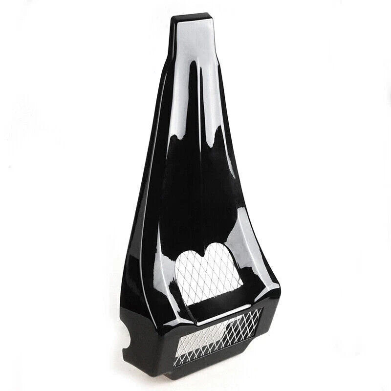 Harley Road King & Street Glide Vivid Fairing Chin Spoiler Scoop Black