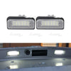 MB R171 W203 W211 W219 White LED License Plate Lights Lamp (2004–2010)