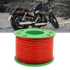 Motorcycle 18M Silicone Fuel Petrol Oil Pipe Tube Hose Line 5mm Red