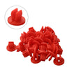 Ford 30 x Red Underbody Shield Nuts
