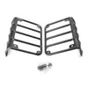 2007-2017 Jeep Wrangler JK Black Rear Tail Light Covers (2007-2017)