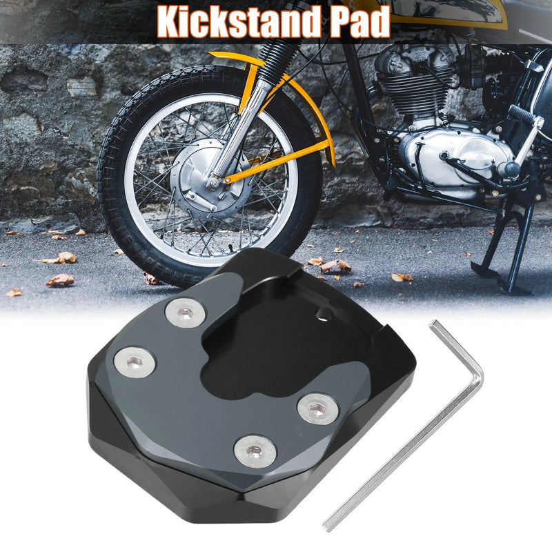 Yamaha YZF-R15 1 x Kickstand Stand Pad Black Titanium Tone (2011–2023)