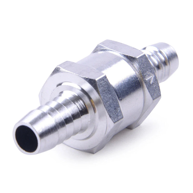 Petrol Diesel Oil 10mm 3/8" Aluminium Alloy Fuel Non-Return Check Valve