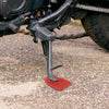 Motorcycle Red Kickstand Pad Support Plate