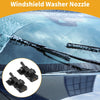 Toyota Auris 2 x Front Windshield Washer Nozzle Black (2012–2015)