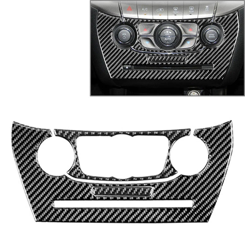 Dodge Journey Carbon Fiber AC Switch Button Panel Cover (2011-2018)