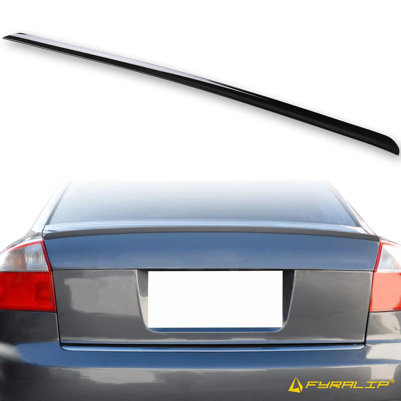 Audi A4 B6 Sedan Black Boot Lip Spoiler (2002-2005)