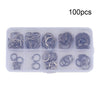 Universal 100Pcs/Set External Circlip Retaining Ring