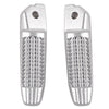 BMW K1300S K1300R K1200S Rear Motor Silver Footrests Pegs (2003-2013)