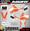 KTM 50 GROOVE STYLE Stickers Decals (2002-2008)