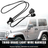 Jeep Wrangler JK 2 / 4 Door Third Brake Light Wire Harness (2007-2018)