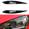 Volkswagen Polo 9N 9N3 (2005-2009) Carbon Fiber Look Headlight Eyelid Trim