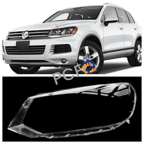 Volkswagen Touareg Left Headlight Lens Shell Sealant (2011–2014)