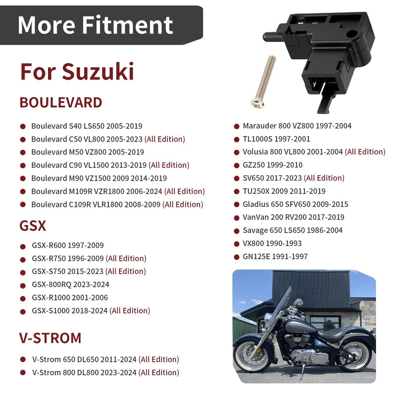 Suzuki TU250X / SFV650 2009-2019 Left Clutch Lever Switch