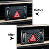 Kia K3 Forte 2019-2021 Carbon Fiber Black Mergency Light Button Frame Trim
