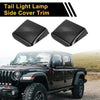 Jeep Wrangler JL JLU Carbon Fiber Tail Light Cover Trim (2018-2023)