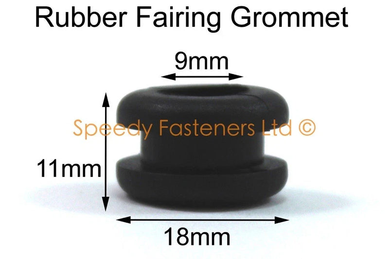 Suzuki GSXR 750 Fairing & Screen Bolt Clips (1988–1991)
