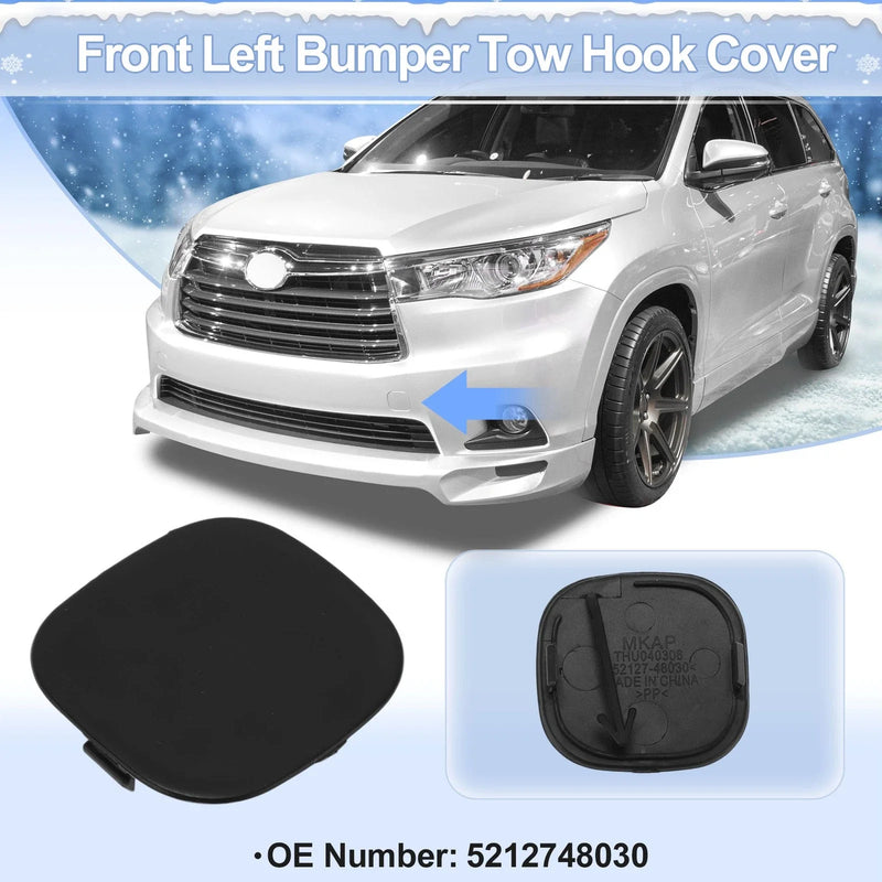 Toyota Prius C Aqua Left Front Car Tow Hook Cover Cap (2012–2014)