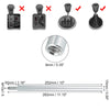 Honda Acura 10" Aluminum Alloy Shift Knob Gear Shifter