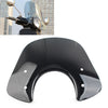 Piaggio Vespa LX 50 125 GT 200 GTS 250 Black Front Windshield (2006-2018)