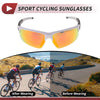 Motorcycle Riding Goggles Red Lens White Black Frame Tri-acetel Cellulose