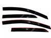 Nissan Tiida Sedan 4 x Door Visor Monsoons (2004-2007)