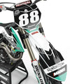 KTM EXC Premium Custom Graphics Kit Stickers (2012-2013)