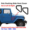 Packing Side Vent Cover Rubber Seal Trim Fits 1969-1984 Toyota Land Cruiser FJ40