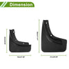 Jeep Compass 1.4T Mud Flaps Splash Guards 1 Set (2017-2020)