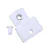 Isuzu D-Max Rodeo Holden Colorado 4 x White Door Glass Rail Clips