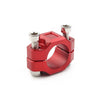 Universal Brake Clutch Perch Red CNC Rotating Bar Clamp 22mm 7/8"
