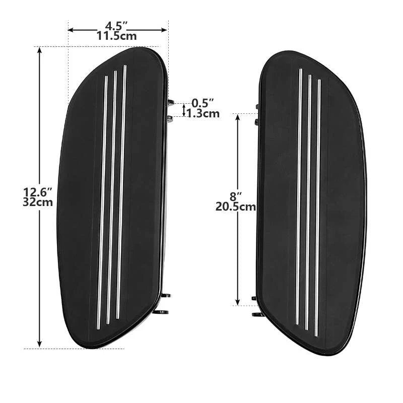 Harley Street Glide Floorboards Foot Pegs (1993-2025)