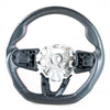 Mini F54 F55 F56 F57 F60 F61 Flat Bottom Matte Carbon Leather Steering Wheel (2014-2023)