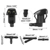 Toyota Sienna, Solara, Corolla, Tundra Windshield Washer Nozzles