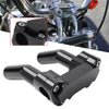 Harley Dyna Softail 4-1/2" Pullback Handlebar Riser 1" Top Clamp (2006-2023)