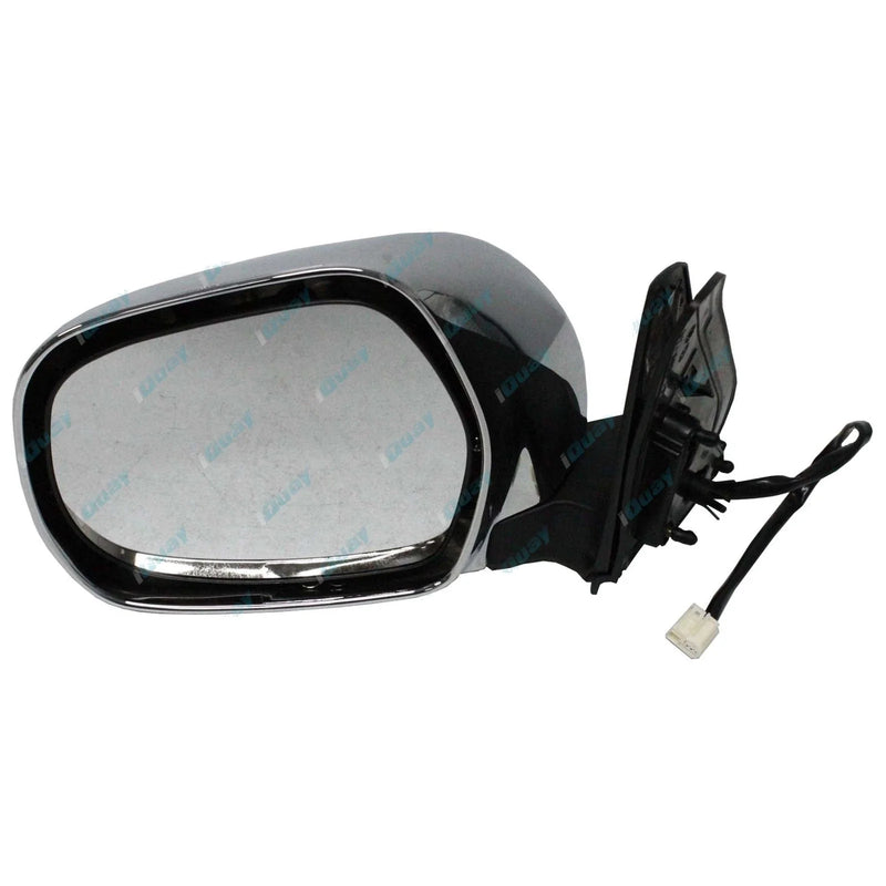 Toyota Landcruiser Prado 120 Series '02-'09 Left LH Chrome Electric Mirror