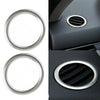 Mercedes GLK 2 x Air Vent Outlet Cover Ring Trim (2008-2015)