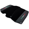Ferrari Portofino 2018-2023, Leather, AutoWin Brand Black Floor Mats