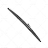 Universal 12" Polished Stainless Steel Front Windshield Wiper Blades (N/A)