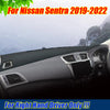 Nissan Sentra RHD Leather Dashboard Cover Dash Protector Pad Mat (2019–2022)