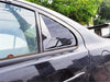 Mitsubishi Lancer EVO Carbon Fiber Look Quarter Window Louvers (2001-2007)
