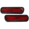 Honda Accord Acura Civic Prelude Rear Bumper Side Markers 2 x Red